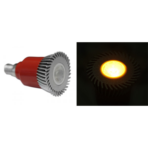 Power led E14 3W-230V 30' amber