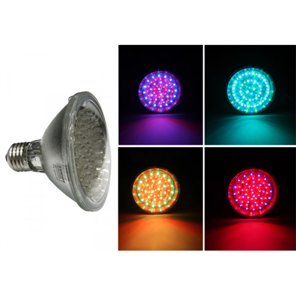 Led Lamp PAR30 LED-81 230V 15° RGB