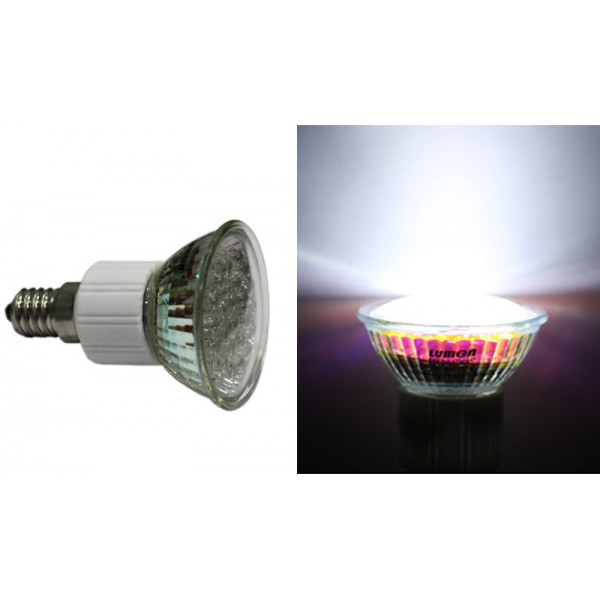 Led Lamp E14 24LED 230V 1.4W Cool White