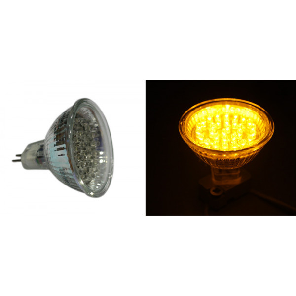 Led PAR16 30Led 230V 2W 15° RGB