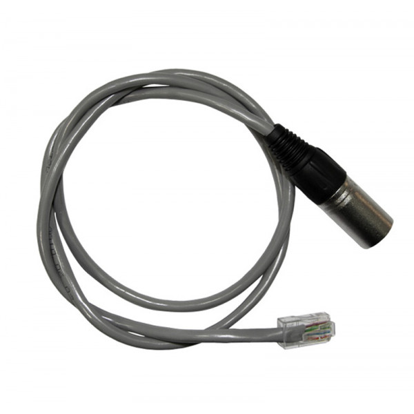 Data Cable 1m for DMX with male plug for LED strip controller