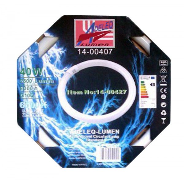 Fluorescent Circular Lamp T9 G10q 40W Cool White (865)