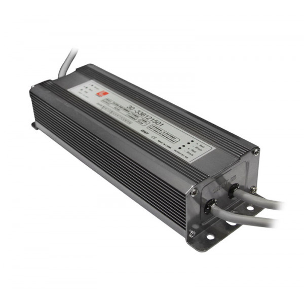 Aluminum power supply for LED strips 240V/12VDC 150W IP67