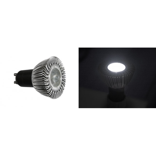 Led Lamps GU10 5W 230VAC Dimmable 25' 5500K