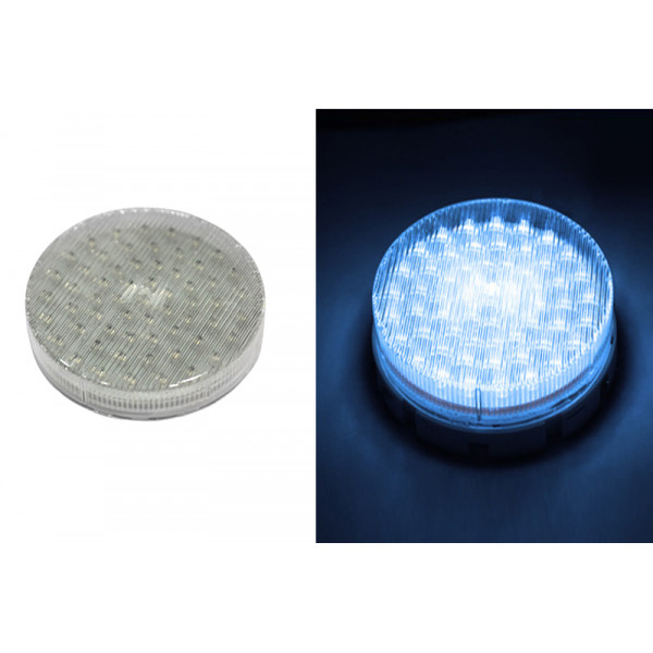 Led Lamp GX53 60led 2.8w 45' 230V blue