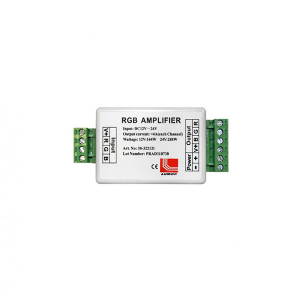 Amplifier Minitype for LED strip RGB 12VDC 144W/24VDC 288W