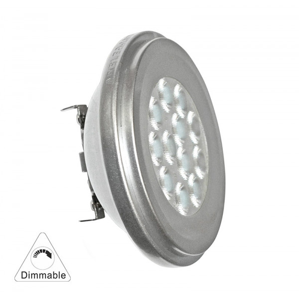 Led AR111 12VAC/DC 12W 24° Dimmable Warm White