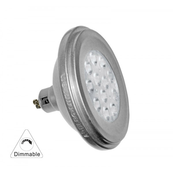 Led SMD AR111 GU10 230V 12W 36° Dimmable Warm White