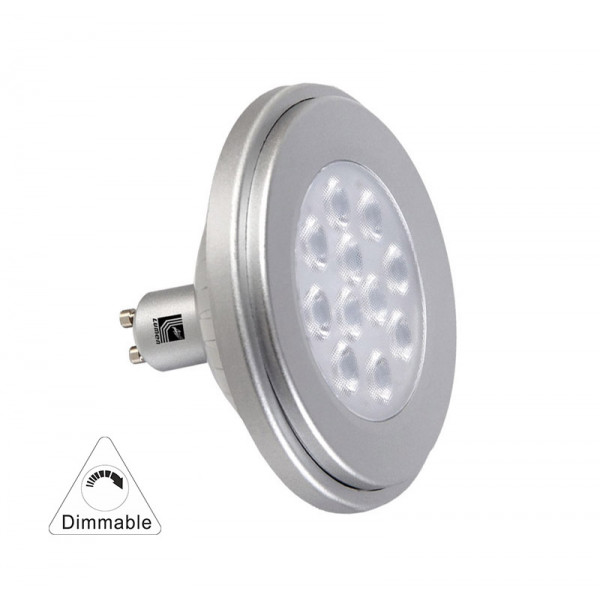 Led SMD AR111 GU10 230V 12W 36° Dimmable Cool White