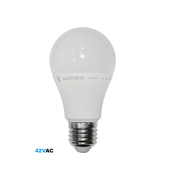 Led A60 Matte E27 42VAC 6W Neutral White