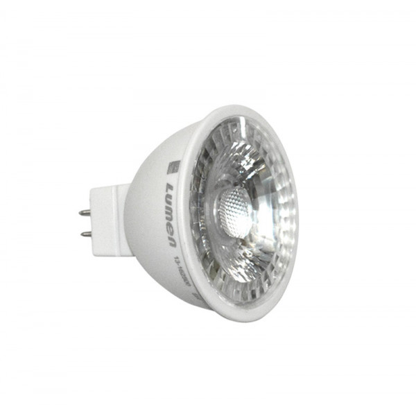 Led SMD White Body MR16 12VAC/DC 5W 38° Warm White