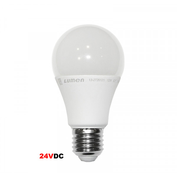 Led A60 Matte E27 24VAC/DC 12W Neutral White