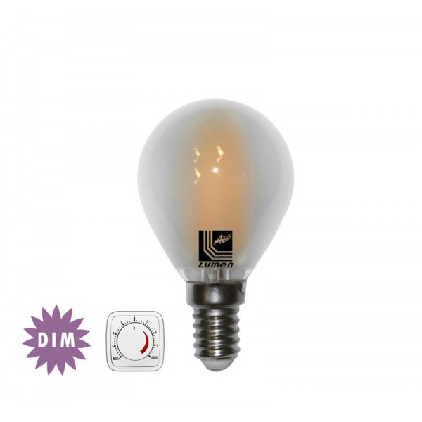 Led COG E14 Frosted G45 230V 4W Dimmable Cool White