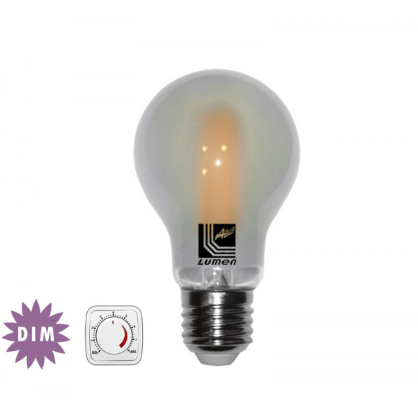Led COG E27 Frosted A60 230V 6W Dimmable Warm White