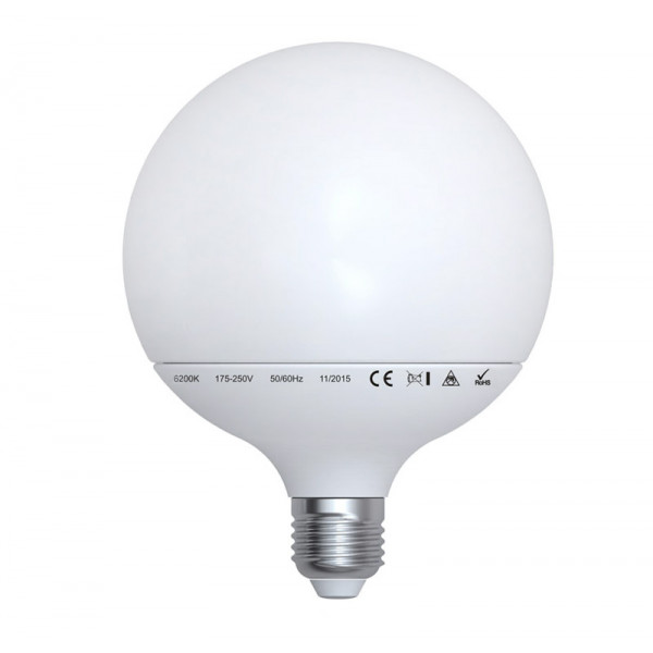 Led Globe G120 E27 230V 20W Cool white