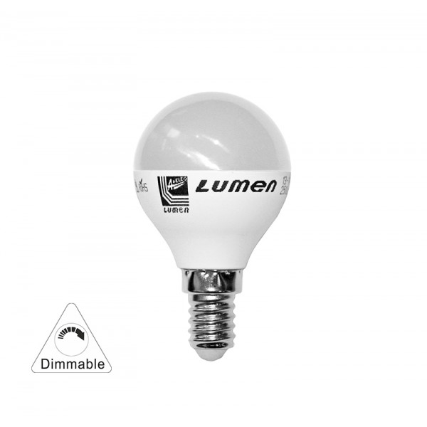 Led G45 E14 Matte 230V 6W Dimmable Warm White