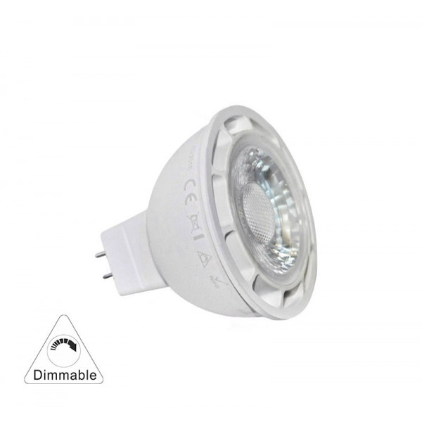 Led SMD MR16 12VAC/DC 7W 30° Dimmable Warm White