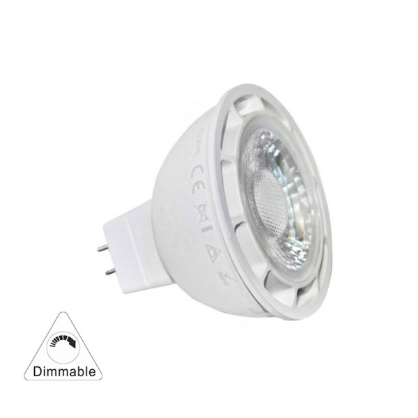 Led SMD MR16 12VAC/DC 7W 30° Dimmable Cool White