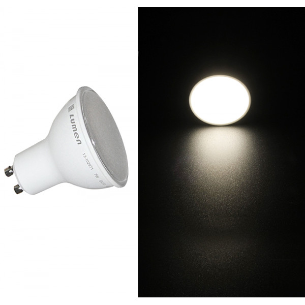 Led SMD GU10 Frosted Cover 230V 7W 105° Neutral White
