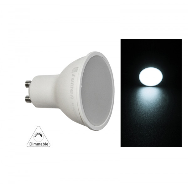 Led SMD GU10 230V 7W 105° Dimmable Cool White