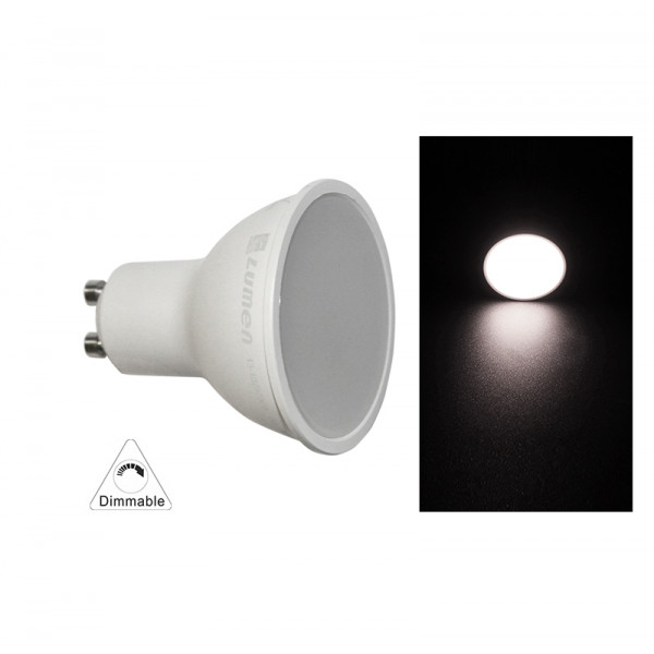 Led SMD GU10 230V 7W 105° Dimmable Neutral White