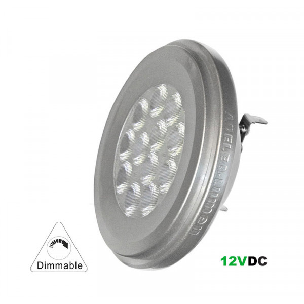 Led SMD AR111 12VAC/DC 12W 36° Dimmable Warm White