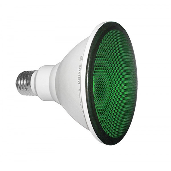 Led SMD PAR38 Glass E27 42VAC 5W 100° Green IP65