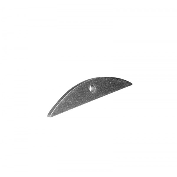 End caps with hole for oval aluminum LED profile 30-0520
