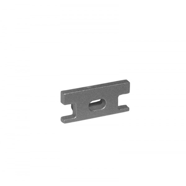 End caps with hole for floor fitted aluminium LED profile 30-0510 (new)