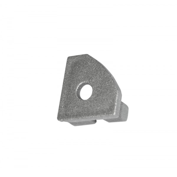 End caps with hole for aluminum LED profile L type 30-0570/570 (new)
