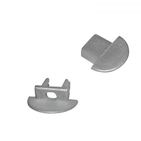 End caps with hole for aluminum LED profile wall fitted 30-0560/560