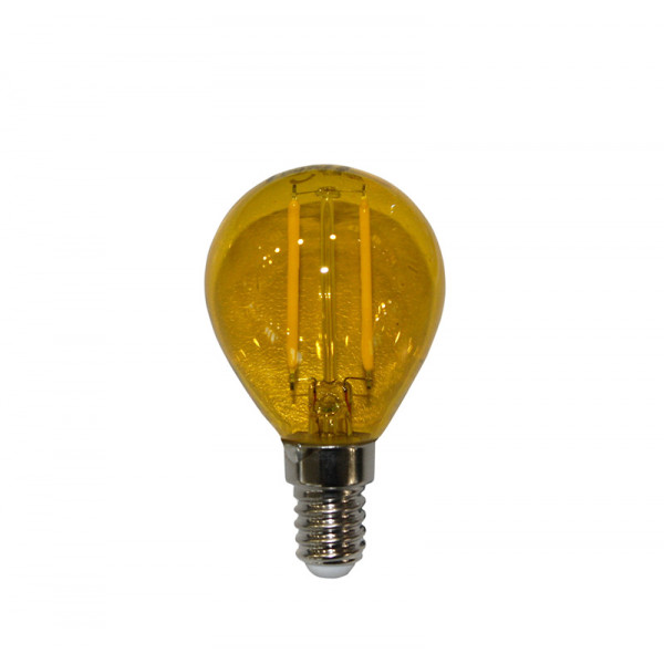 Led COG G45 Ε14 230V 2W Amber