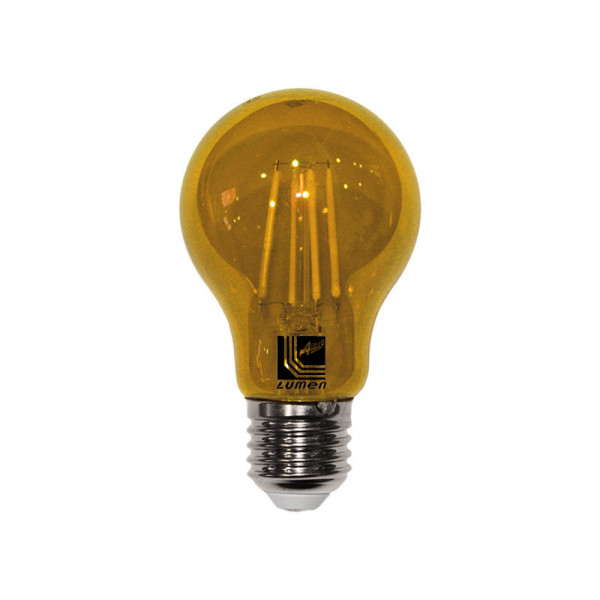 Led COG A60 Ε27 230V 6W Amber