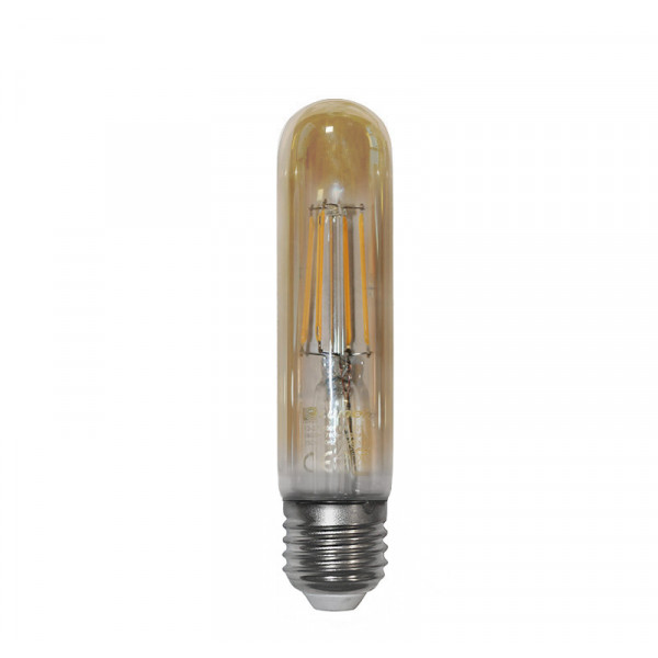 Led COG E27 Golden T30 L:125mm D:30mm 230V 6W Warm White