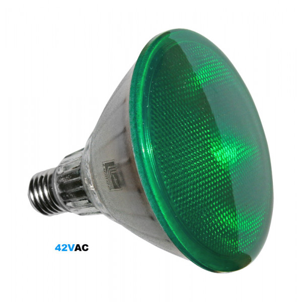 Led SMD RAR38 Glass E27 42VAC 10W 75° Green IP65