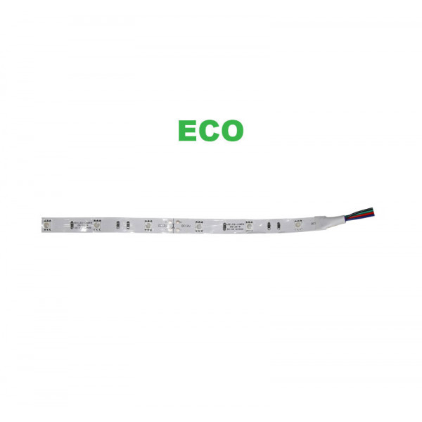 LED Strip Adhesive White PCB 5m 12VDC 7,2W/m 30L/m RGB IP20 eco