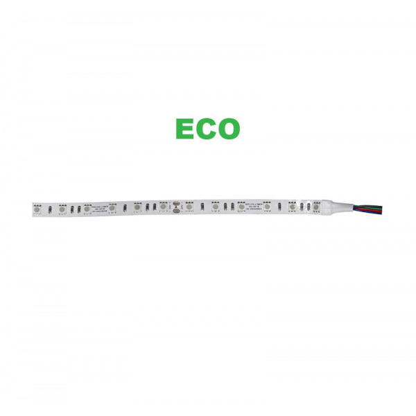 LED Strip Adhesive White PCB 5m24VDC 14,4W/m 60L/m RGB IP20 eco