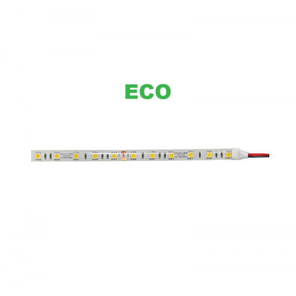 LED Strip Adhesive White PCB 5m 12VDC 7.2W/m 30L/m Warm White IP54 eco