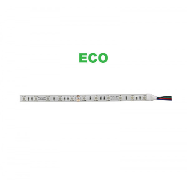 LED Strip Adhesive White PCB 5m 12VDC 7,2W/m 30L/m RGB IP54 eco