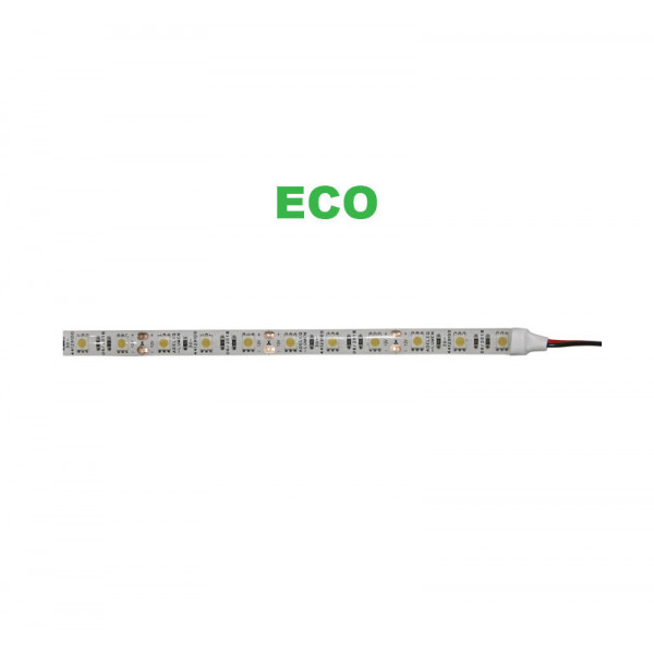 LED Strip Adhesive White PCB 5m24VDC 14,4W/m 60L/m Warm White IP54 eco
