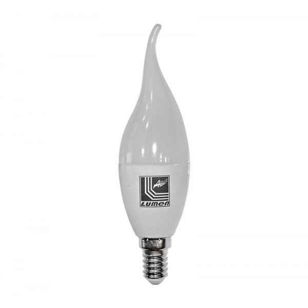 Led Candle E14 Matte With Tail 230V 6W Dimmable Warm White