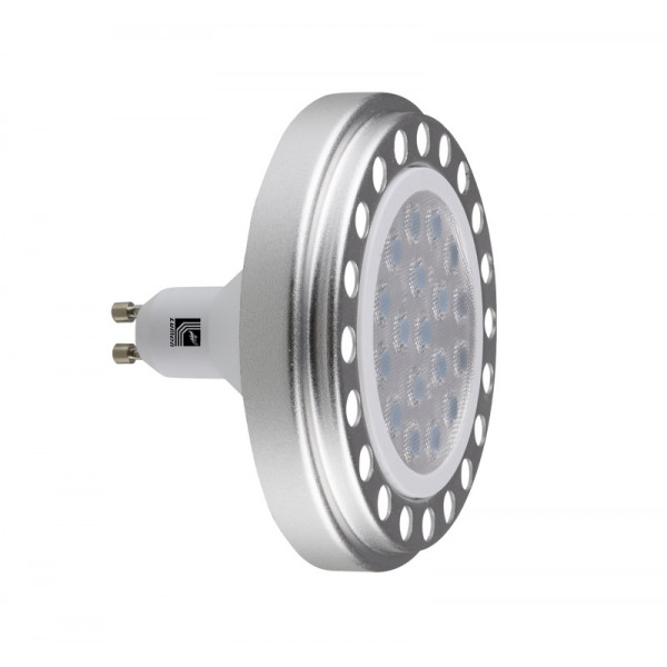 Led SMD AR111 Aluminium GU10 15W 230VAC 24° Warm White