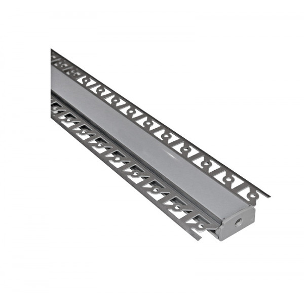 Trimless Recessed LED profile 2m wide size for LED strips max W:20mm