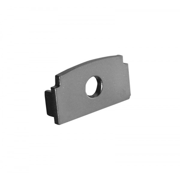 End caps with hole for trimless aluminium LED profile 30-054500