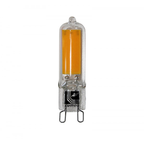 Led COB G9 Glass Body 230VAC 3W 200° Warm White