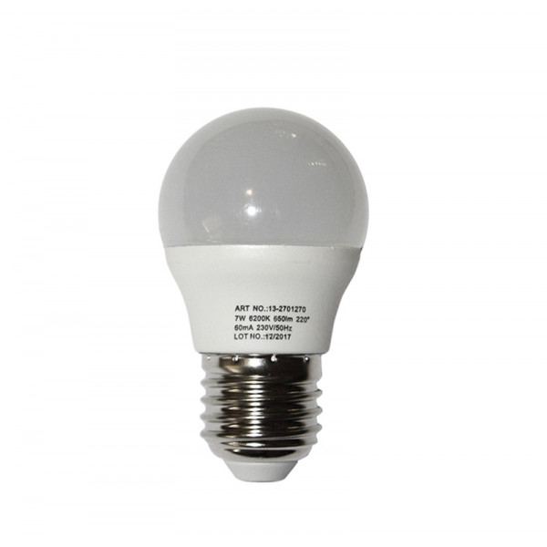 Led G45 E27 Matte 230V 7W Cool White