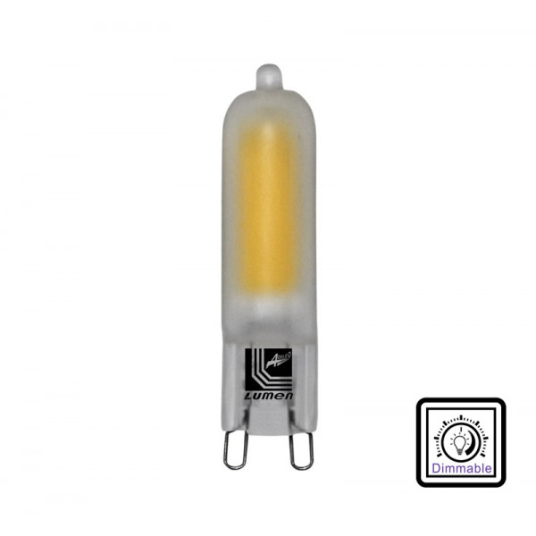 LED COB G9 4W 230VAC FROSTED 4000K