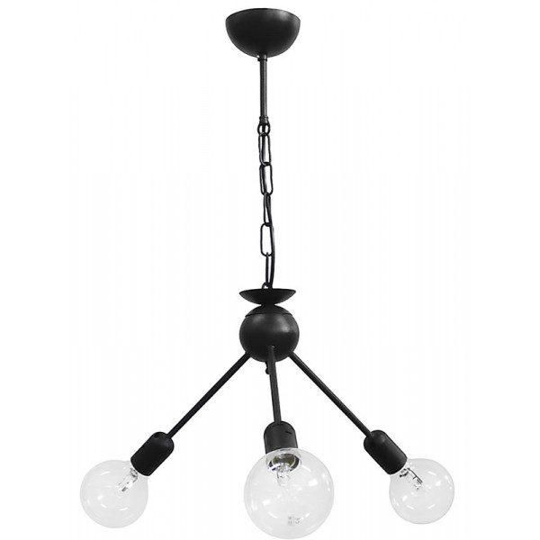 Pendant Sputnik 6L Black