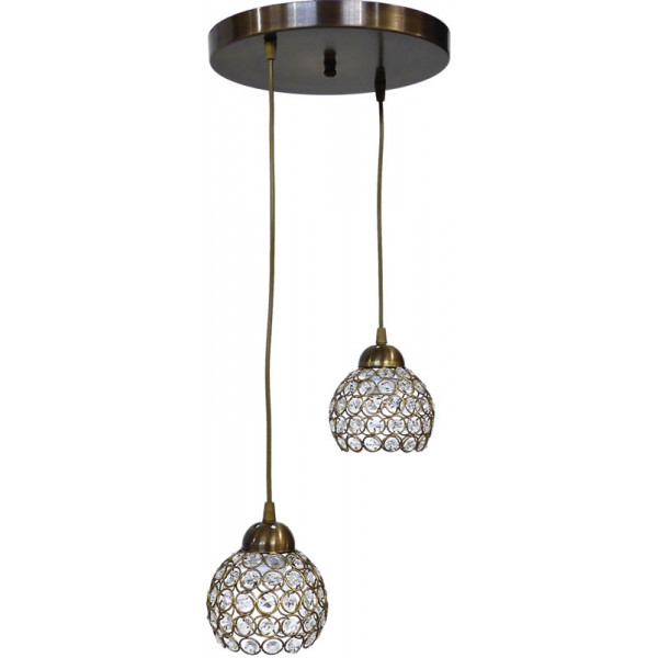 Pendant Chris 3L BR Crystal