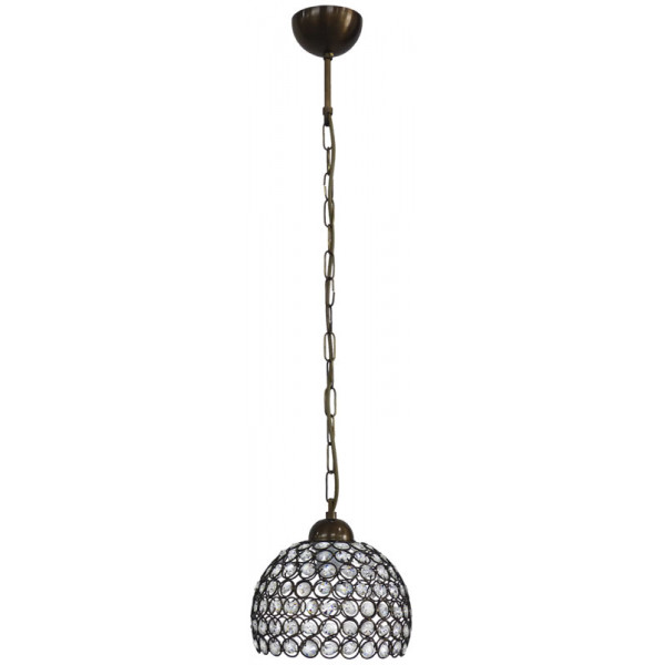 Chris/30 1L Chain Bronze Single Lamp